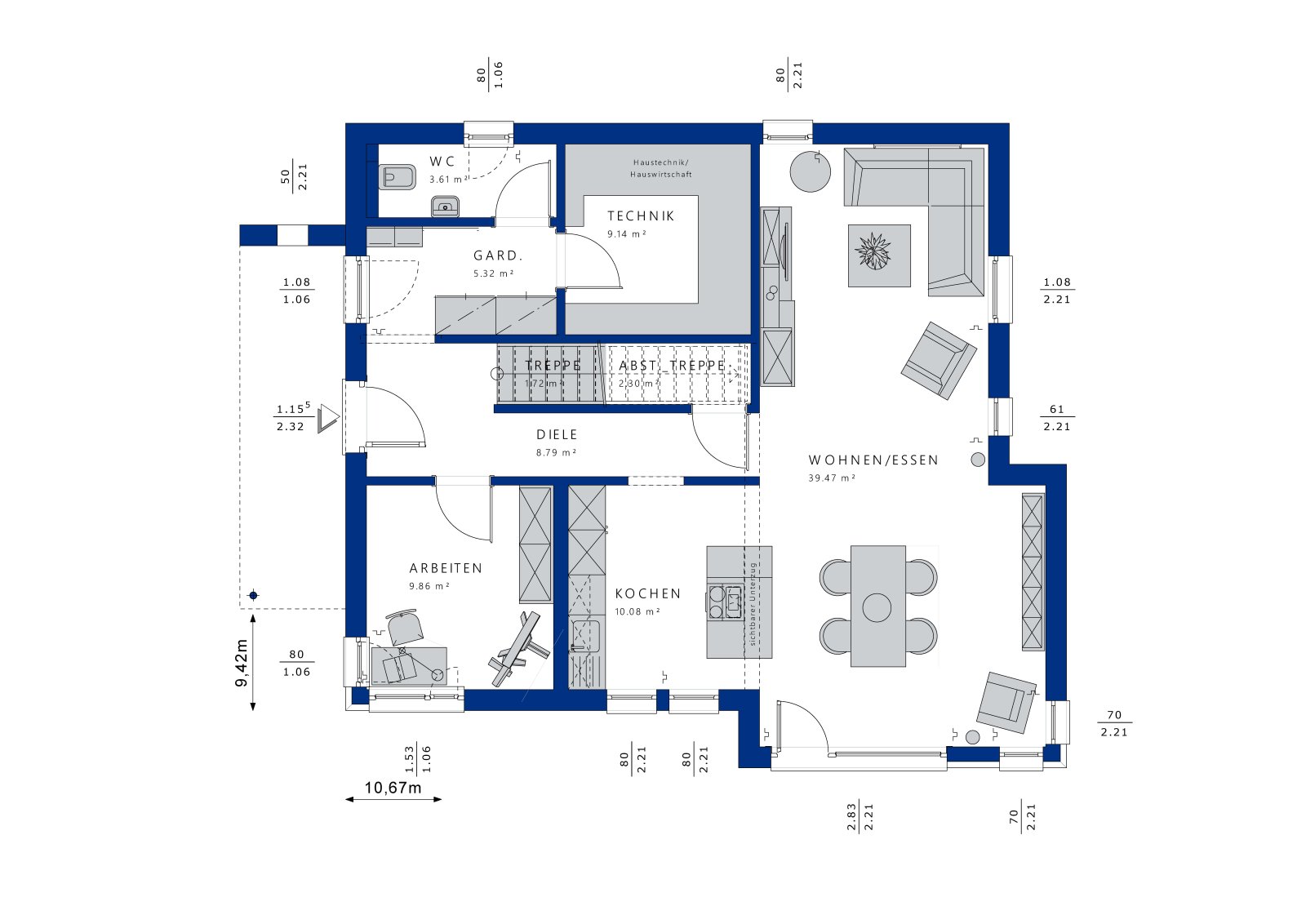 Klimaneutrales Einfamilienhaus in Castrop Rauxel